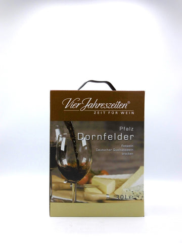 WG Vier Jahreszeiten Dornfelder Rotwein tr. Bag in Box 3l