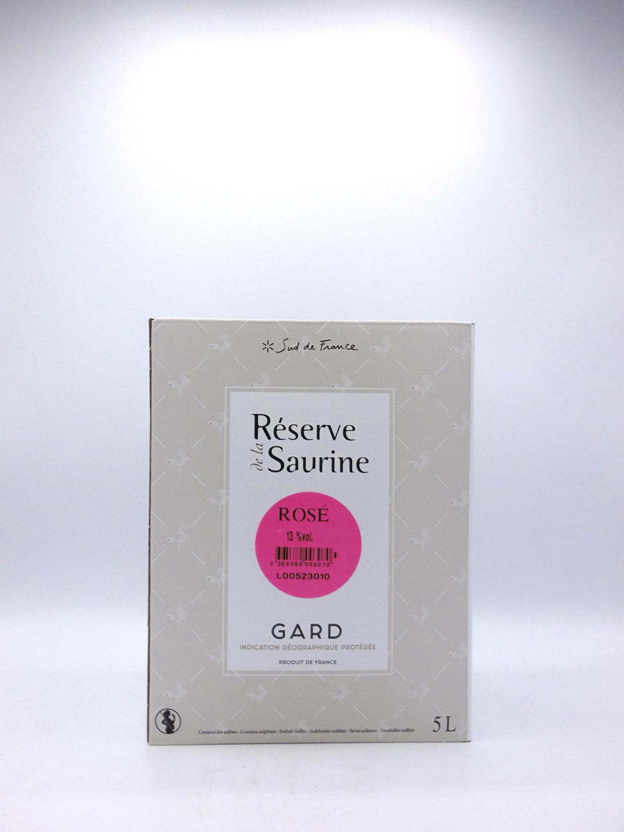 Reserve de La Saurine, Bag in Box Rosé 5l