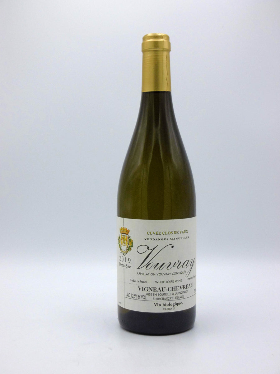 Vigneau Chevreau Vouvray AOP Croix de Vaux demi-sec BIO