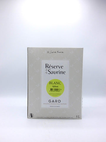 Reserve de La Saurine, Bag in Box Blanc 5l