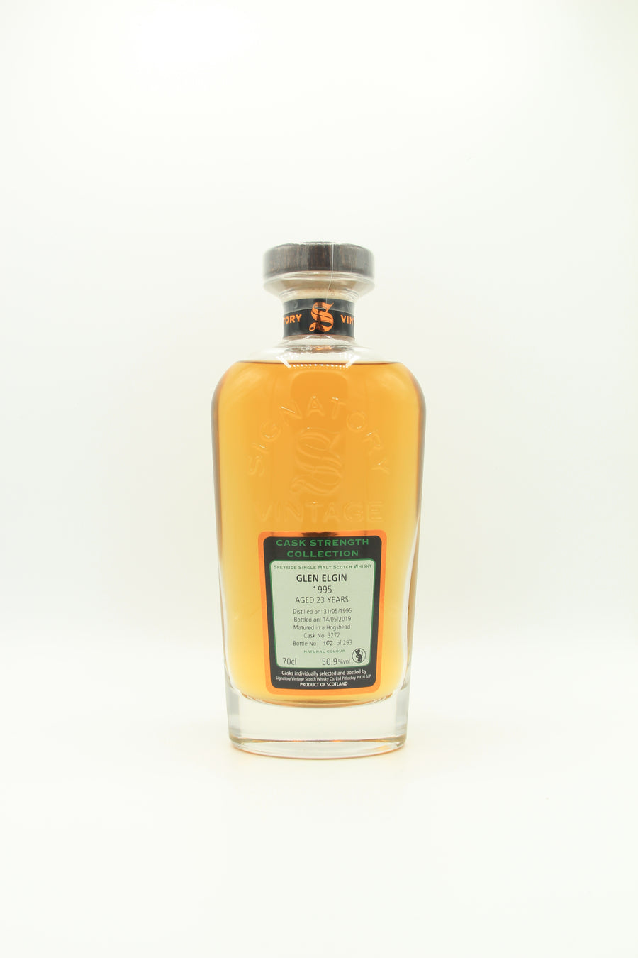 Glen Elgin 1995 23yo Signatory Vintage, Hogshead 50,9%