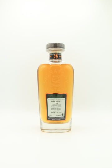 Glenrothes 1996 22yo Signatory Vintage, Hogshead 55,4%