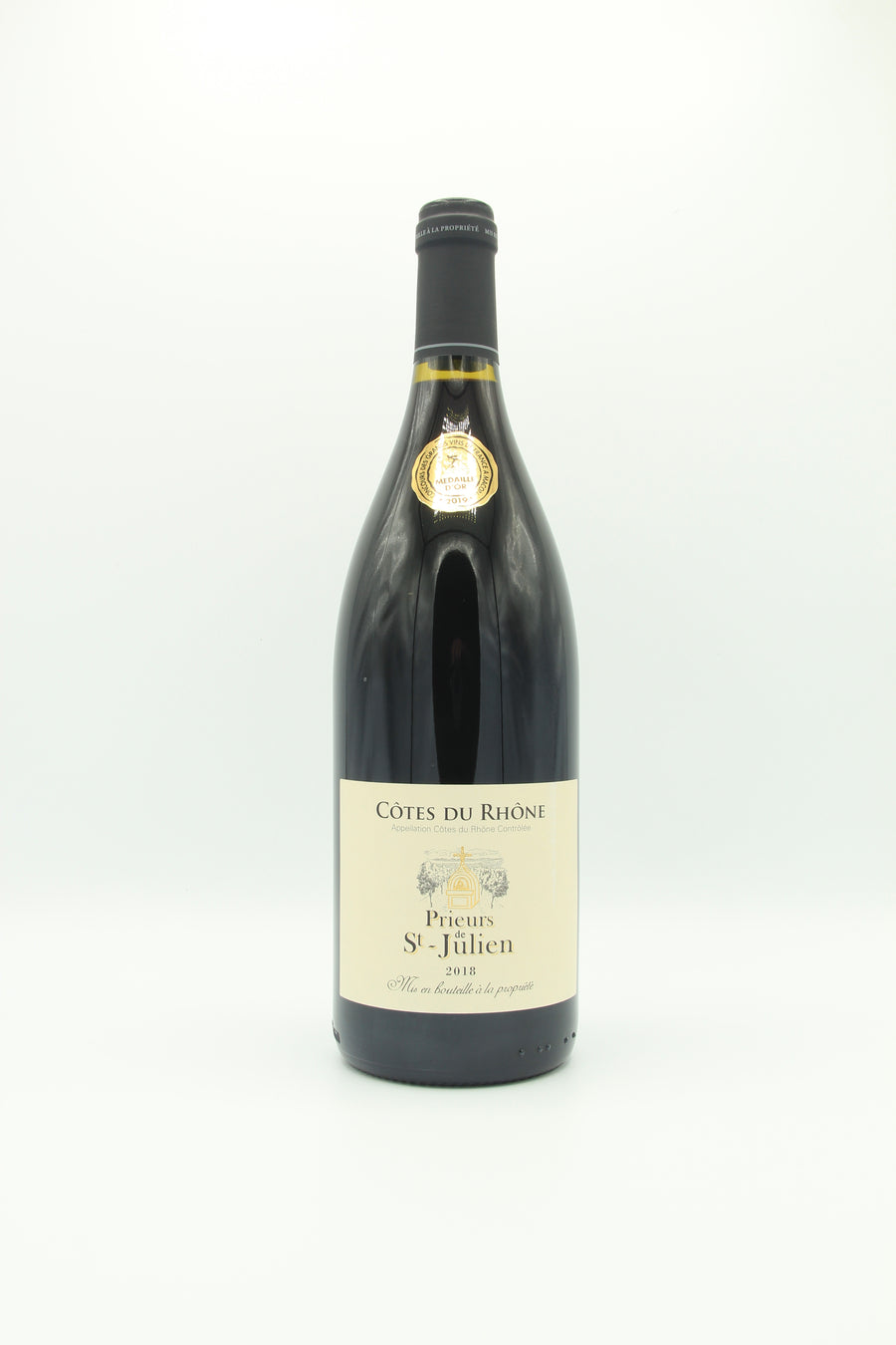 Prieurs de St. Julien Cotes du Rhone rouge 1,00l