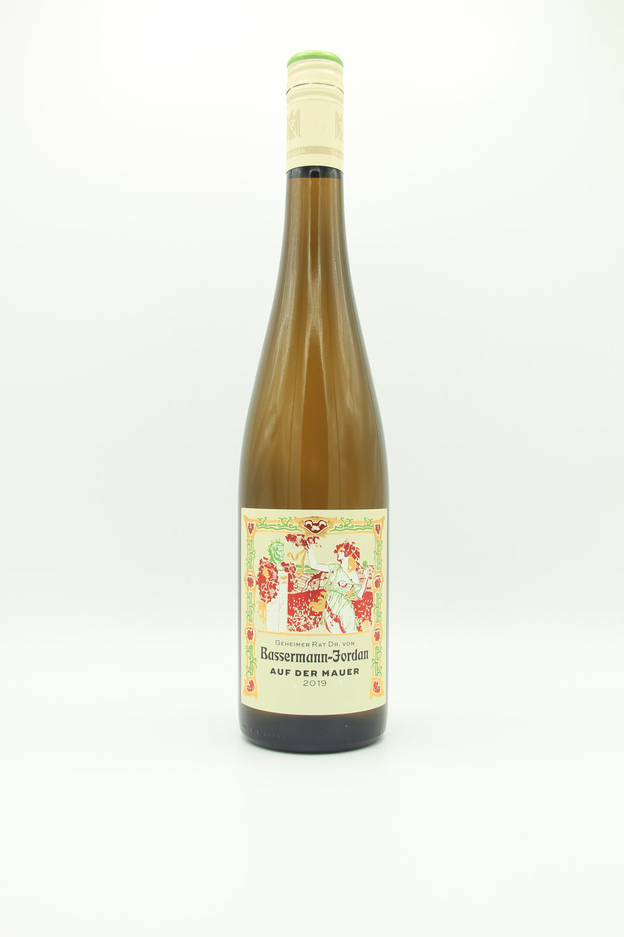Bassermann-Jordan Riesling Auf der Mauer trocken BIO