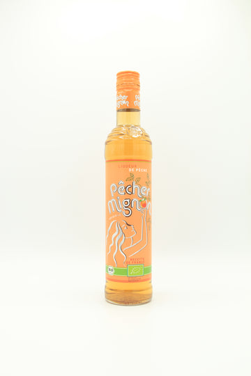 Pêcher Mignon, Pfirsich Likör BIO