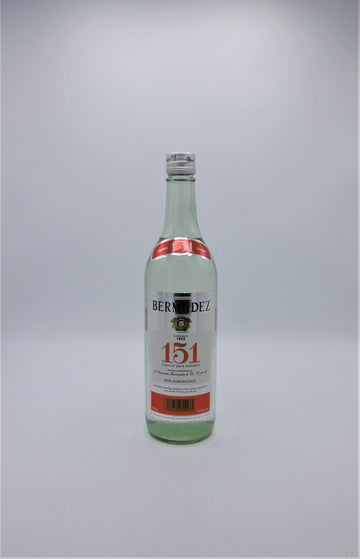 Bermudez 151 75,5% Overproof White