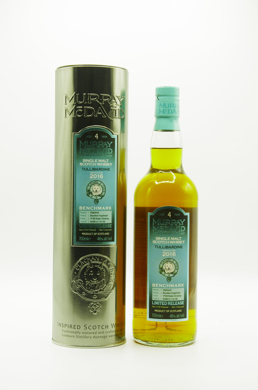 Tullibardine 2016 4yo, MurrayMcDavid, PX-Cask Finish