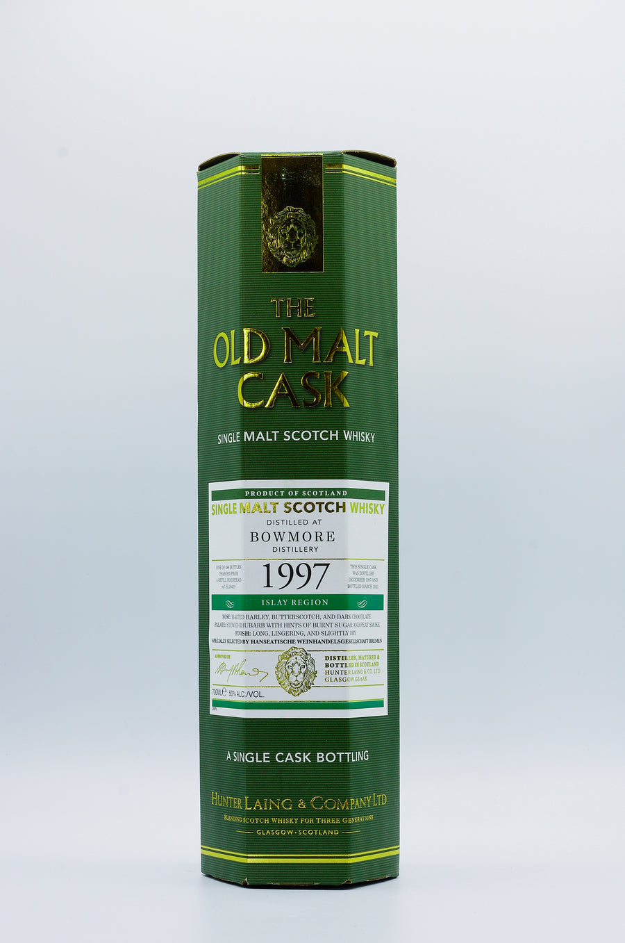 Bowmore 1997 23yo Old Malt Cask Limited, D. Laing